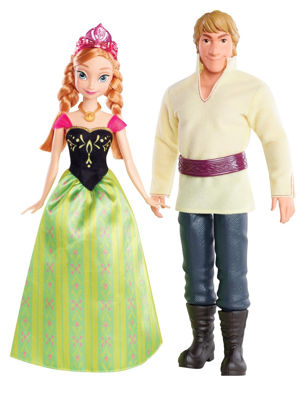 Холодное Сердце Анна и Кристоф Frozen Sparkle Anna And Kristoff 12 30 см Mattel игрушка 4025