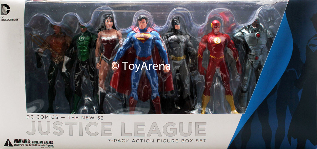 Justice league new store 52 action figures