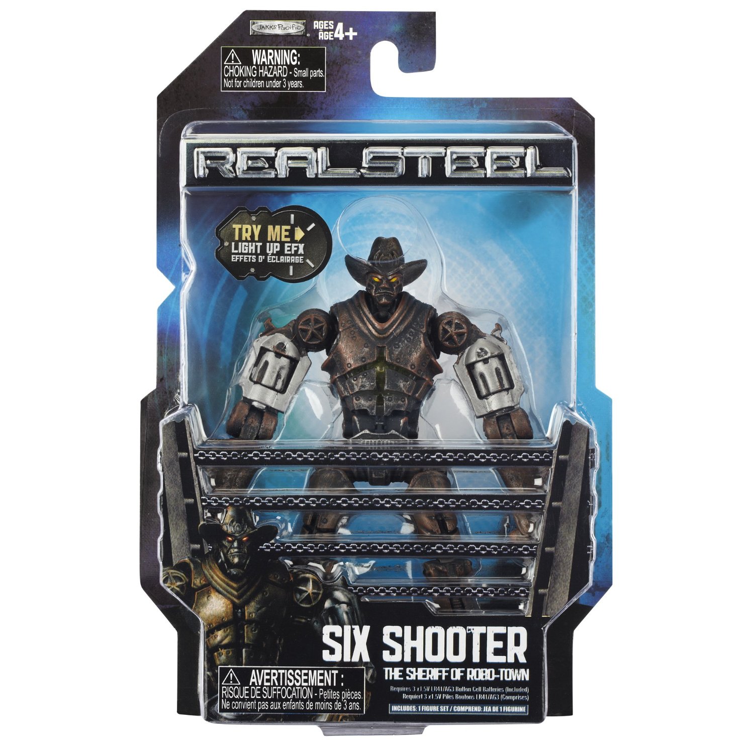 Real Steel SIX SHOOTER купить игрушку робот Real Steel SIX SHOOTER купить заказать