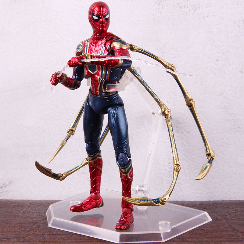 Mafex iron sale spider infinity war