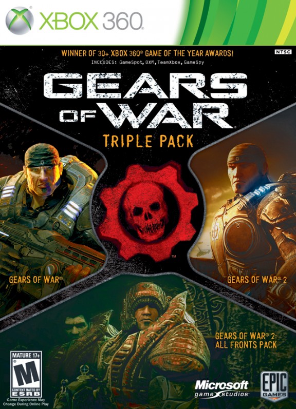 Gears of War Triple Pack купить игру Gears of War Triple Pack Xbox лицензия купить в