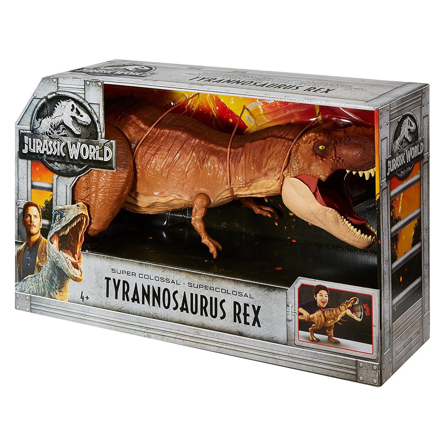Огромный Тиранозавр Jurassic World Super Colossal Tyrannosaurus Rex