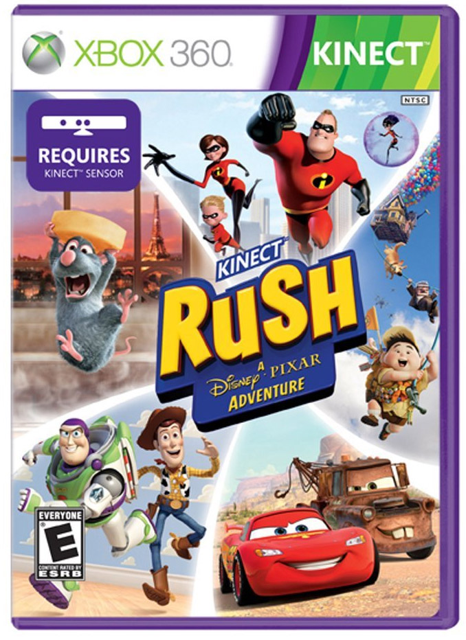 kinect rush a disneypixar adventure