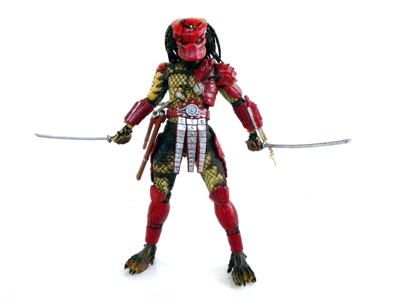 big red predator action figure