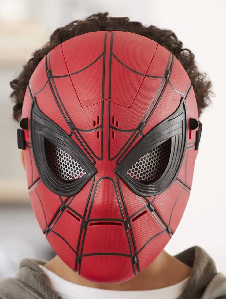 Маска Человека паука Спайдермена из ткани (Spider man)