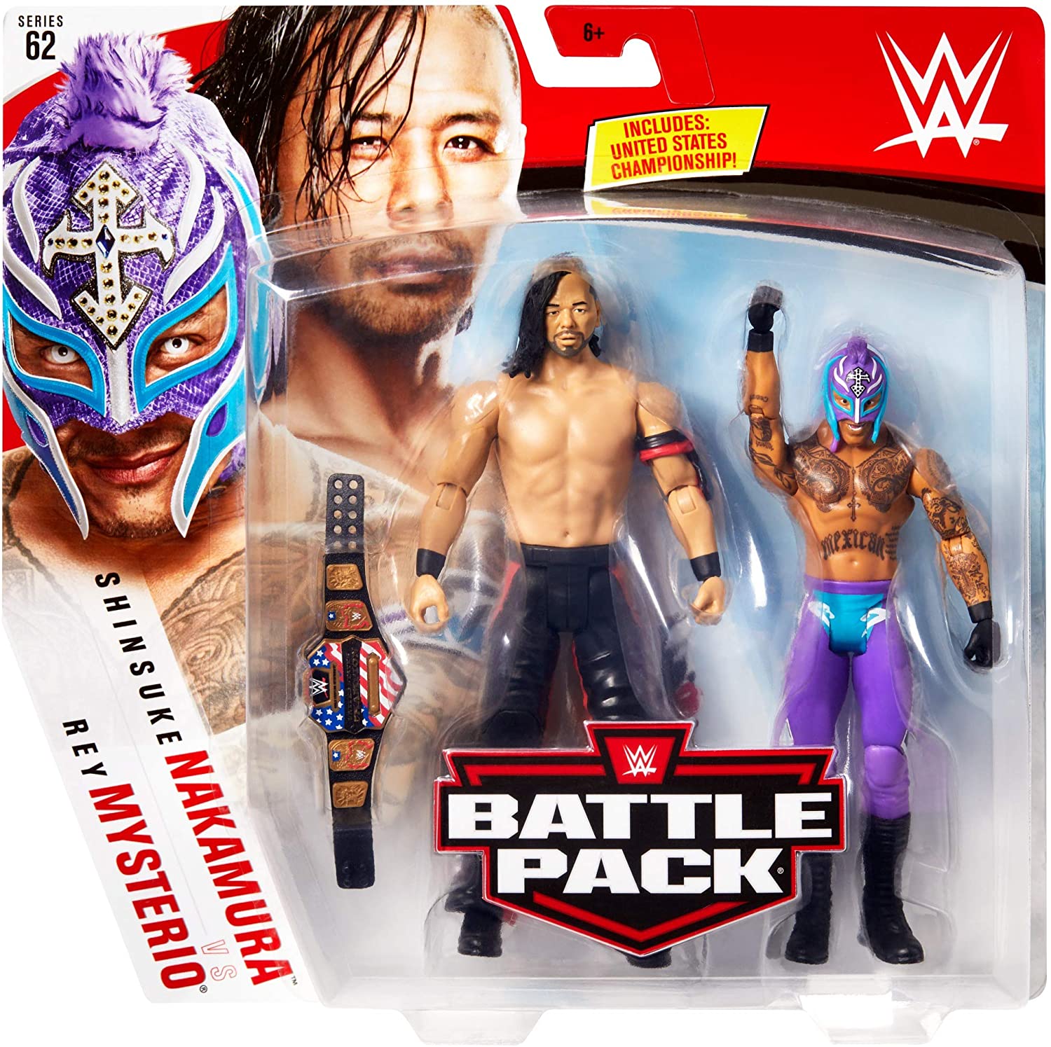 Figurka Wwe Ultimativnoe Izdanie Sinsuke Nakamura I Rej Misterio Wwe Shinsuke Nakamura Vs Rey Mysterio 2 Pack Kupit V Kieve Ukraine Knigograd