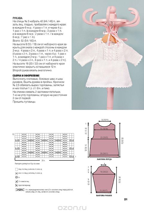 Модели спицами для детей с описанием и схемами для вязания