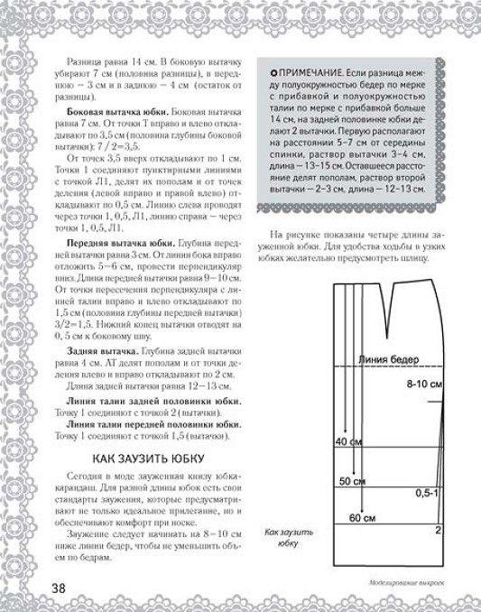 Шьем юбки без примерок и подгонок