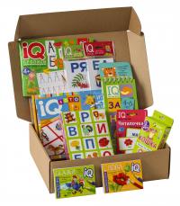 Посылка малышу 4—6 лет: Учимся читать слоги и простые слова. Большая с IQ—играми #1