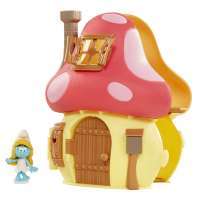 Игрушка Смурфити с домиком (Smurfs The Lost Village Mushroom House Playset with Smurfette Figure)