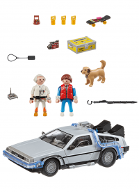 Назад в будущее - Машина времени (Back to The Future: Iced Time Machine Collectors Set Vehicle)