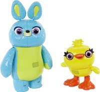 Набор из двух игрушек История Игрушек 4: Дакки и Банни (Toy Story 4 Ducky Bunny Scented Friendship Plush)