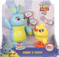 Набор из двух игрушек История Игрушек 4: Дакки и Банни (Toy Story 4 Ducky Bunny Scented Friendship Plush)