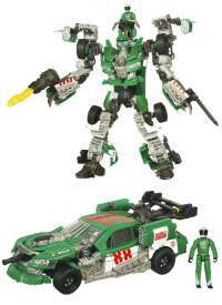Transformers: Dark of the Moon MechTech Human Alliance Roadbuster with Sergeant Recon
